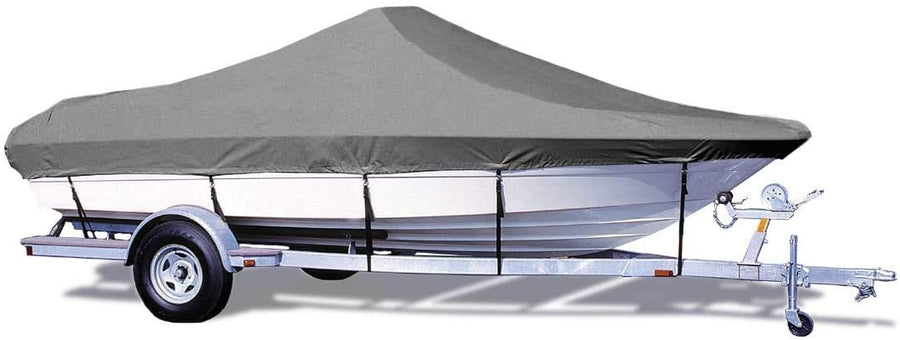 Trailerite Taylor Made Products Semi-Custom Boat Cover for Bay Boats with Outboard Motor, Multiple Sizes and Colors