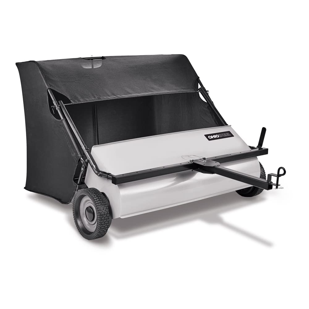Lawn Sweeper Ohio Steel 5026V2, 50", Black