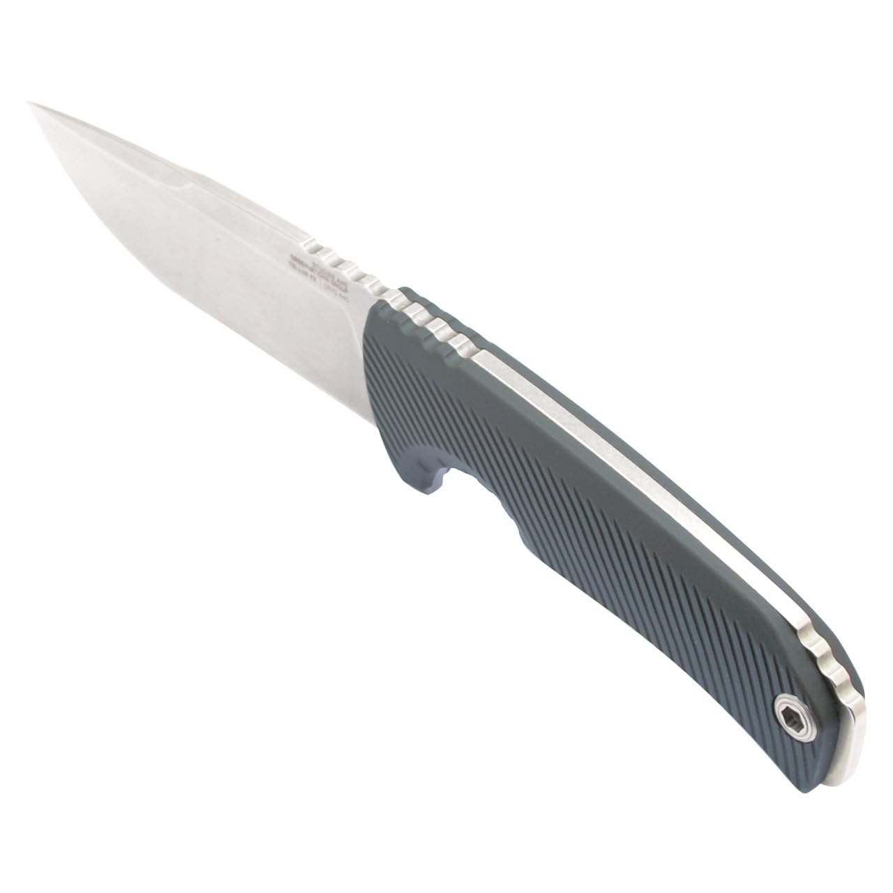 SOG FX Tellus Full-Sized Fixed Blade Knife 4.2" Full-Tang CRYO 440C Steel Blade GRN Handle UMS Compatible Sheath, Wolf Gray