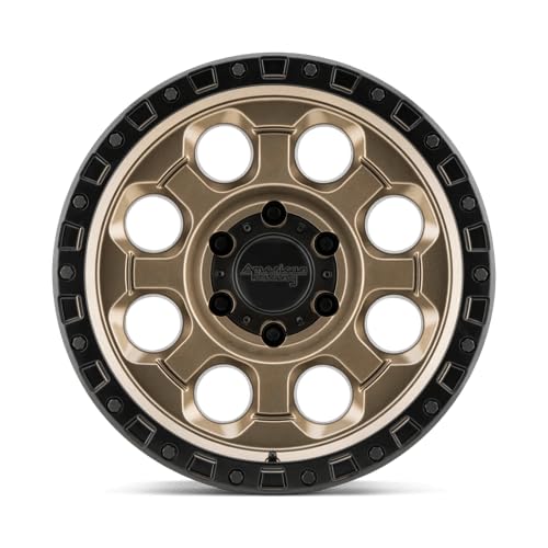 AR201 American Racing 16X8 6X5.5 M-BRZ BLK LIP 00MM - AR20168068600