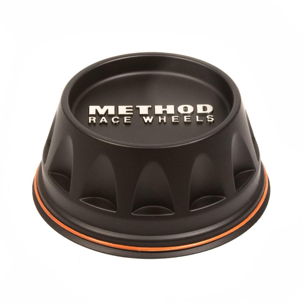 Cap, Method Race Wheels S128, 72MM, Black, Push Thru