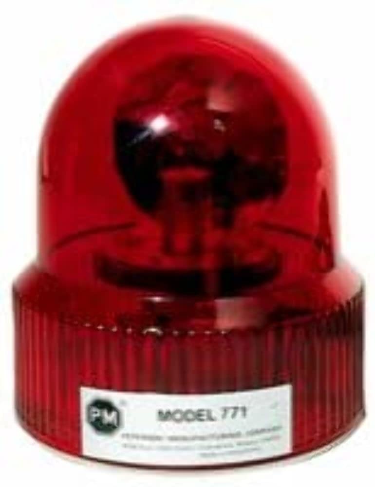 Economy Revolving Light Peterson V771R - Red