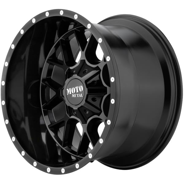20X10 Moto Metal 5X5.0/5.5 4.79-18mm GLOSS BLACK - MO986210353A18N