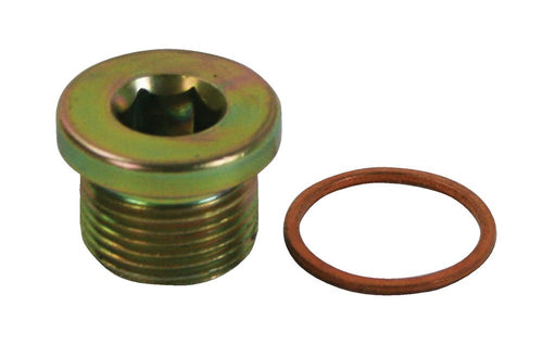 Moroso FITTING PLUG, STEEL, M20 X 1.5, LOW WARNING SENSOR, Copper 22738