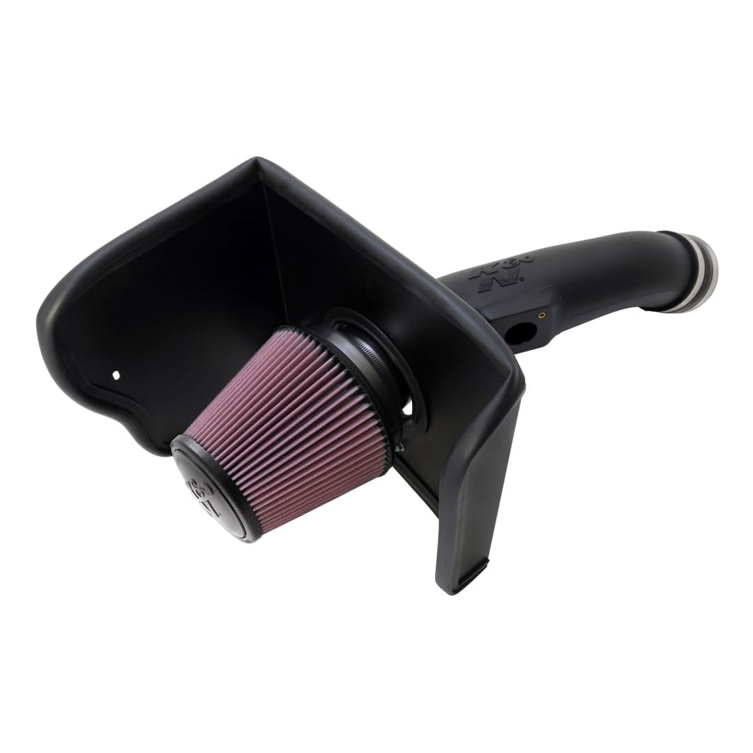 Cold Air Intake System K&N: High-Flow Air-Filter, Increase Performance & Horsepower: Compatible with 2010-2019 TOYOTA Tundra, 63-9035