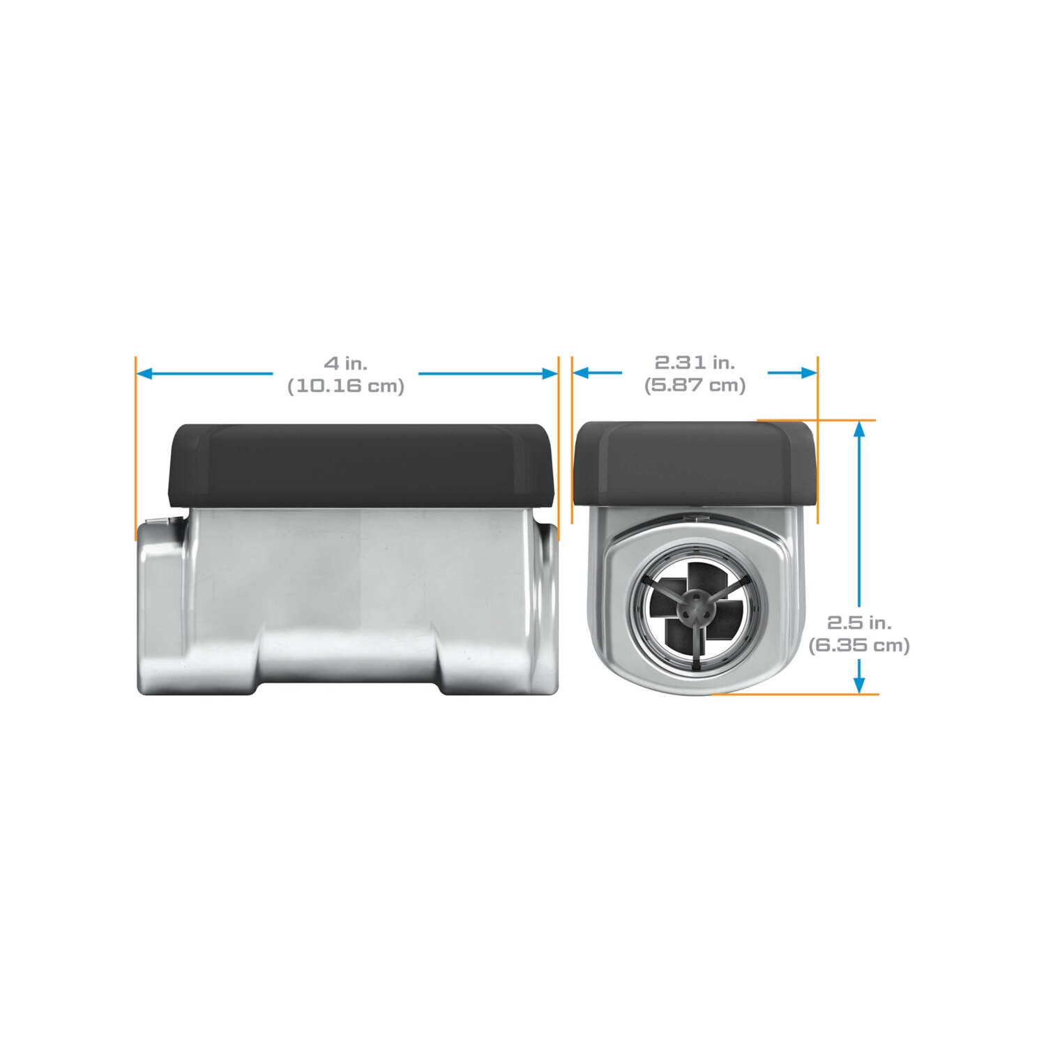 01A Series GPI Turbine Flow Meter for Fuel, Aluminum Body with Battery Powered Digital Display, 3-30 GPM (113255-1)