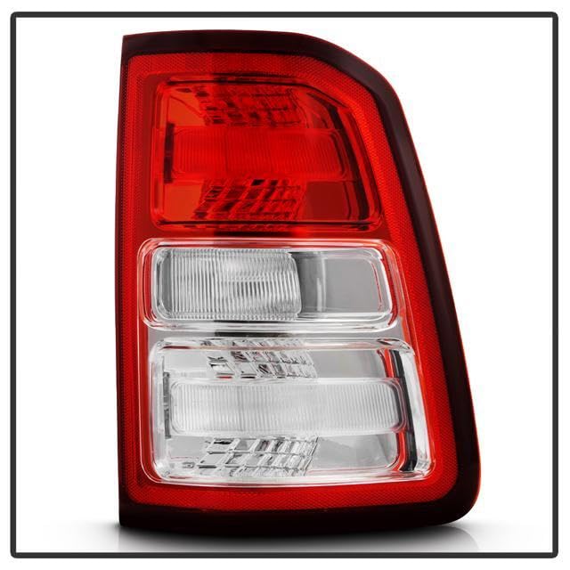 Dodge Ram 1500 Big Horn/Tradesman Halogen Chrome Bezel Red Len Tail Light - OE Right Spyder (CH2801221)