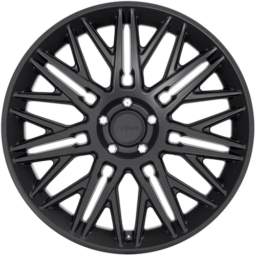 JDR Rotiform 22X10 5X120 6.68 30mm MATTE BLACK - R164220021+30