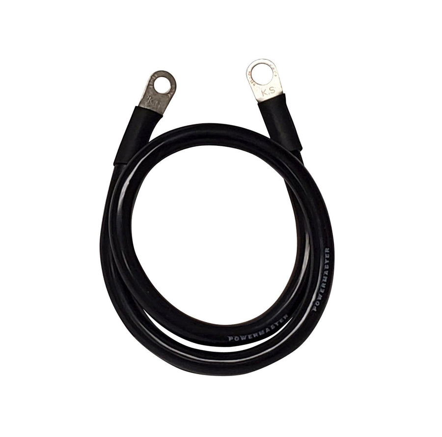 1-722 Powermaster Alt Ground Wire 2g 2 ft 5/16 & 1/4 Eyelet