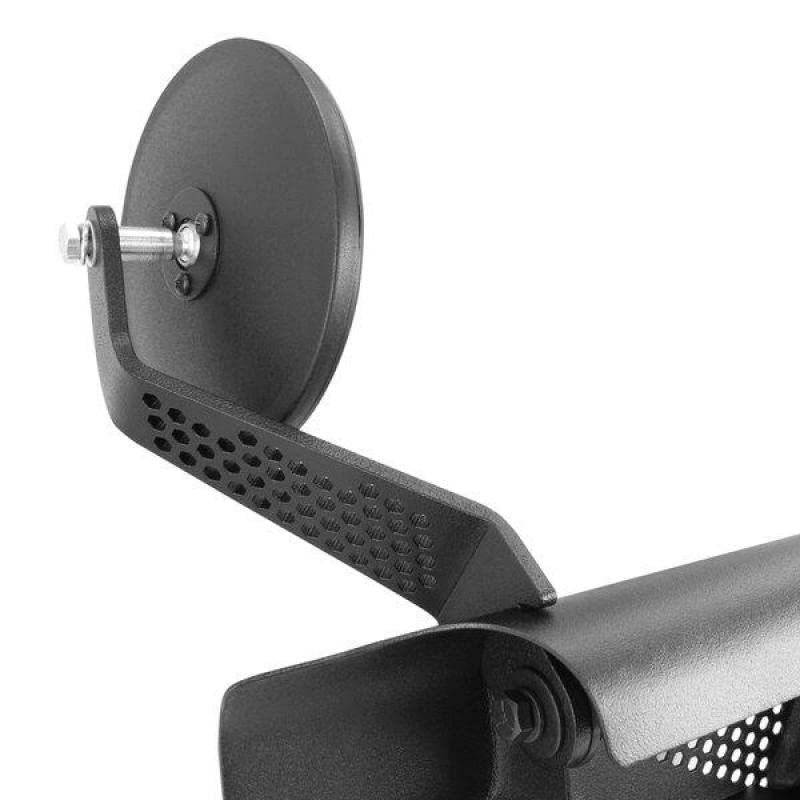 Go Rhino Tube Trailline Doors - Front | Mild Steel, Textured Black | 572601 | Fits 2018 - 2024 Jeep Wrangler JL, JLU, & Gladiator JT 2-Door or 4-Door