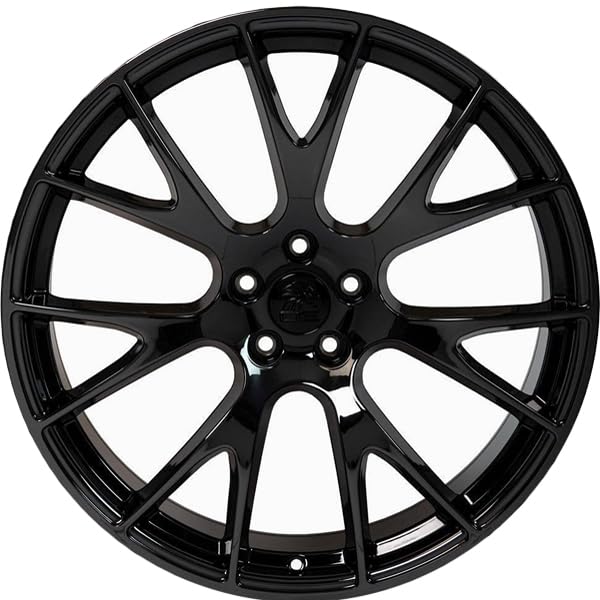 DG15-20090-5115-18B OE Wheels LLC Gloss Black Wheel Painted (20 x 9. inches /5 x 115 mm, 18 mm Offset)