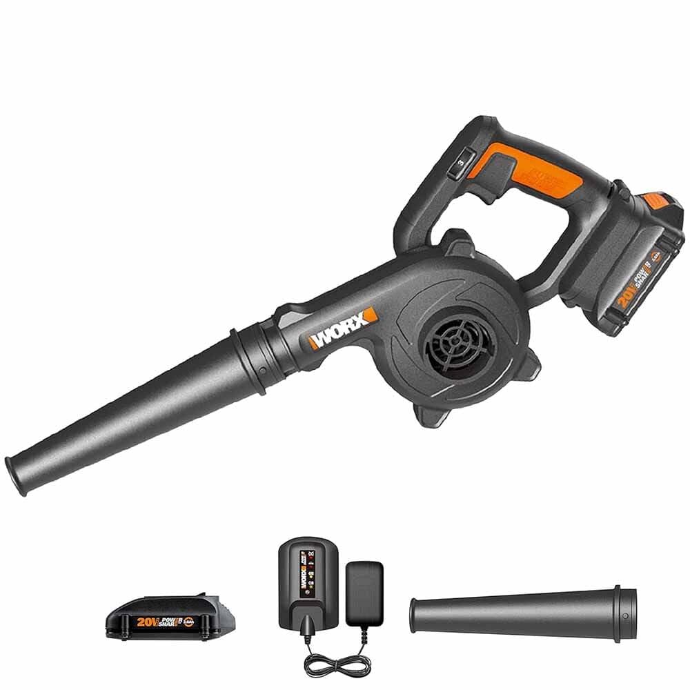 20V Worx Power Share Cordless Shop Blower Kit