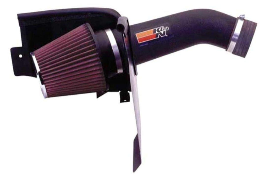 K&N High-Flow Air-Filter Cold Air Intake System: Increase Performance & Horsepower: Compatible with 2002-2003 JEEP Liberty, 57-1528