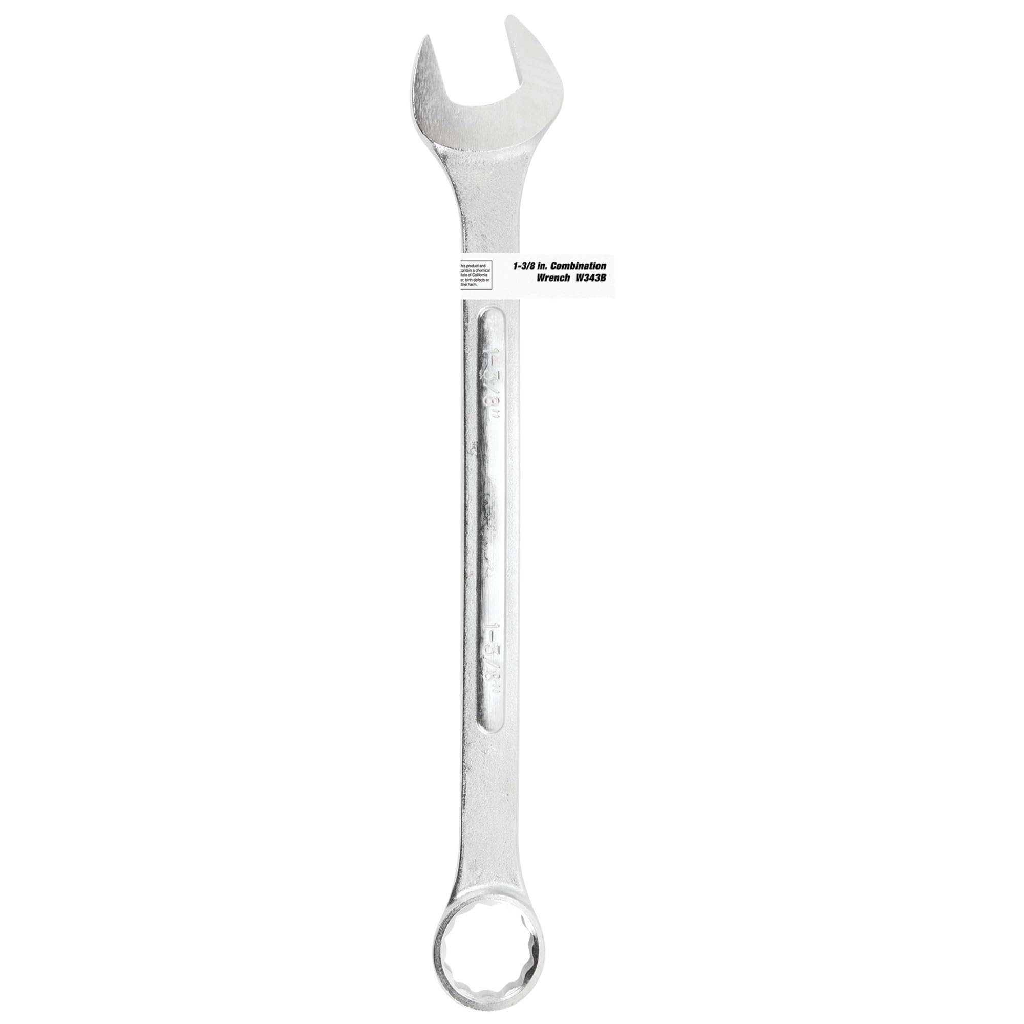 W343B Performance Tool Combo Wrench, Silver, 1-3/8-Inch