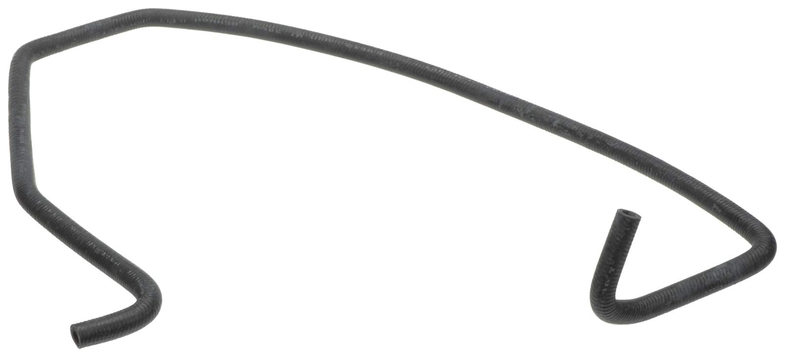 EPDM Gates 18119 Coolant Hose, 14.5" Centerline Length, 0.25" ID, Black