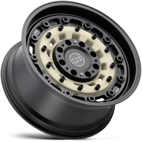 Black Rhino ARSENAL Hard Alloys 16X8, 5X160, 6, +38mm SAND ON BLACK - 1680ARS385160D65