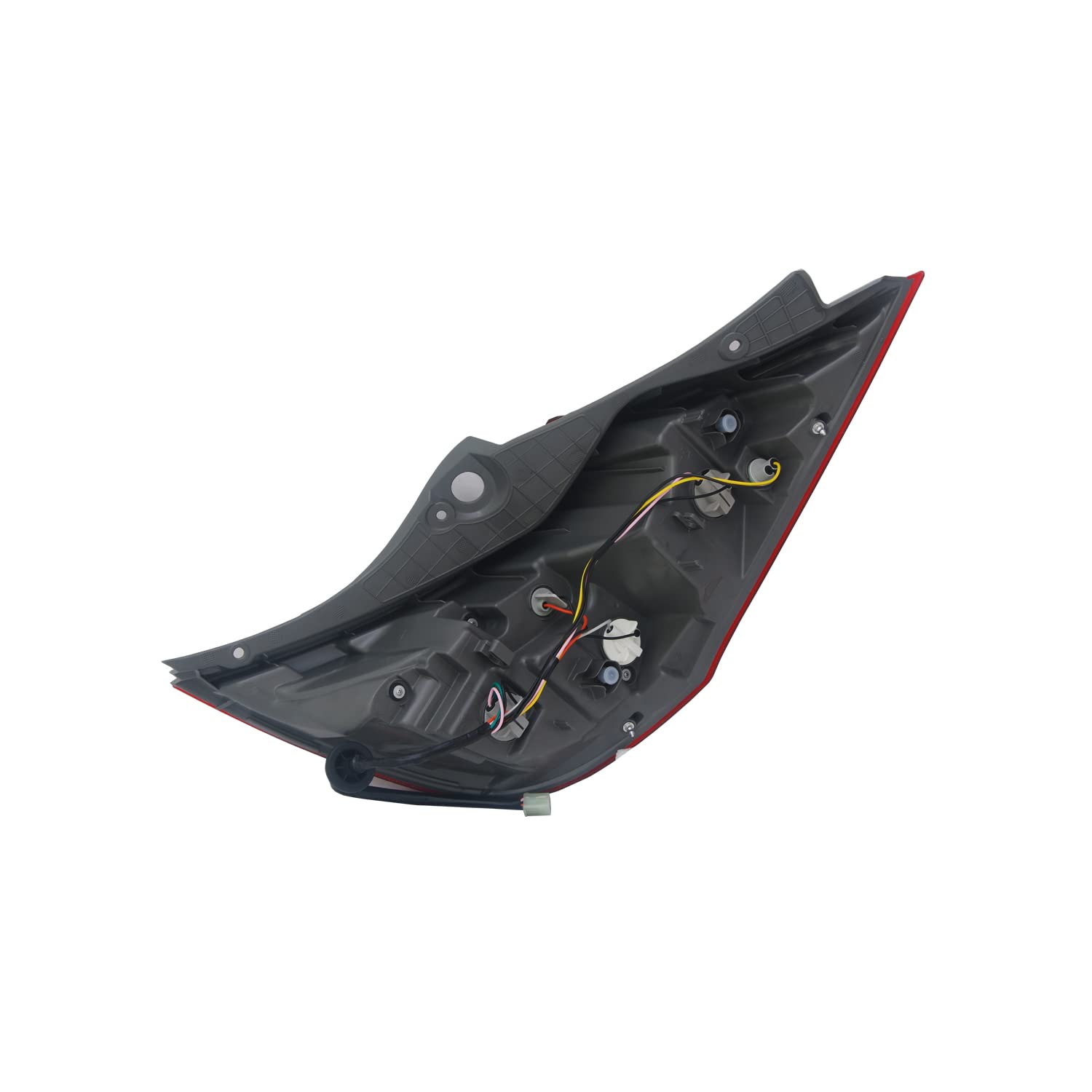 Left TYC Tail Light Assembly Compatible with 2012-2017 Hyundai Accent