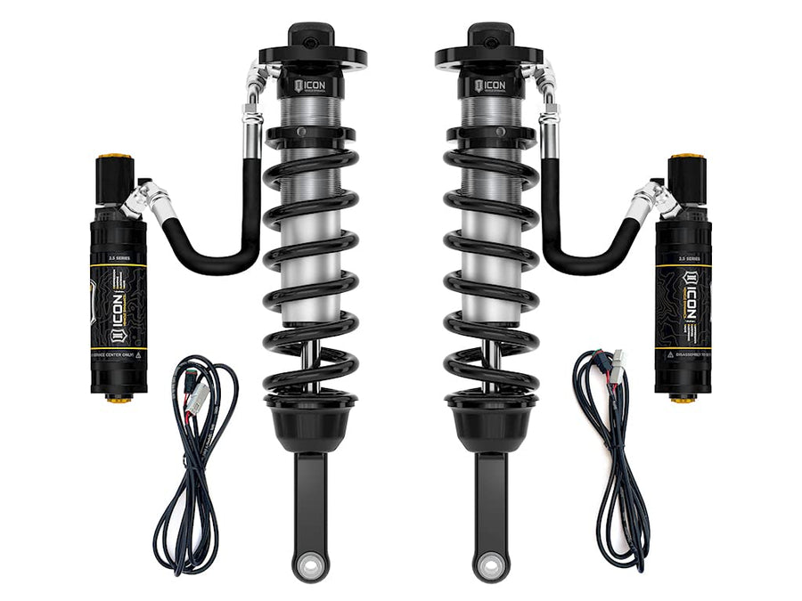 Extended Travel ICON 2.5 VS Remote Reservoir/CDEV Coilover Kit, Compatible with 2005-Up Tacoma, 58735E