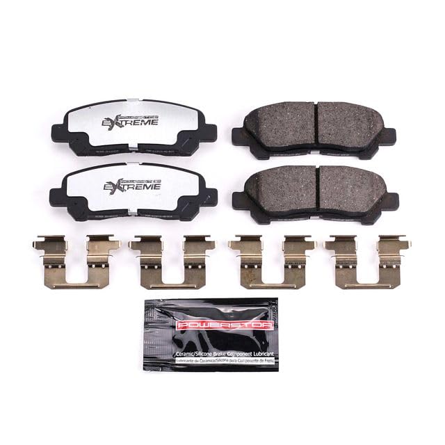 Power Stop Z36-1325 Rear Z36 Truck & Tow Carbon-Fiber Ceramic Brake Pads For Toyota Highlander 2008-2013 [Model Specific]