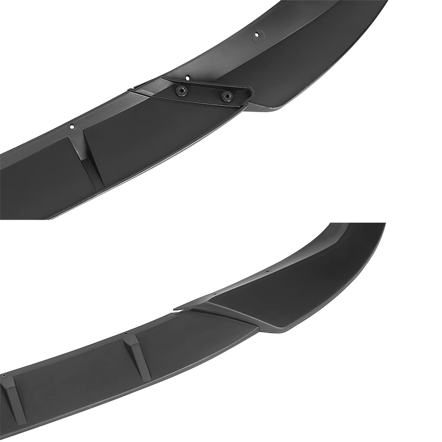 Matte Black Spec-D Tuning Front Bumper Lip Spoiler Splitter Kit 3PC Compatible with BMW 3 Series G20 2019-2022