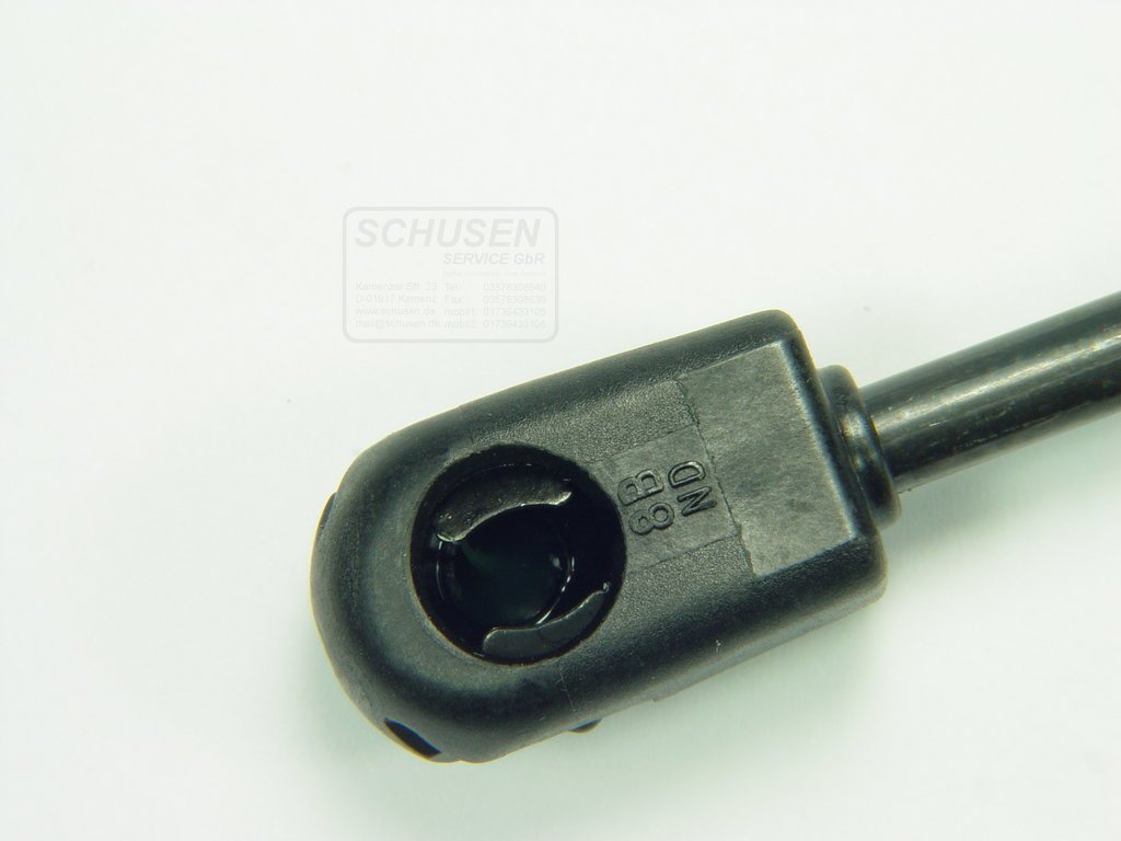 Gas Spring Lift Extended Length: 20", Standard Output Force: 60 lbs, Size: 0.68" H x 2.12" W x 25.5" D