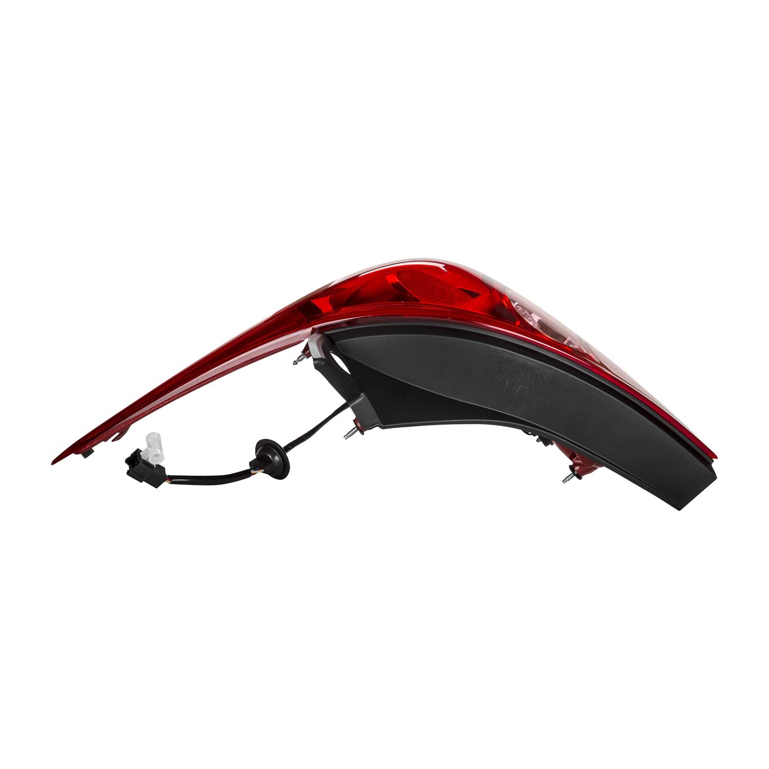 Right TYC Tail Light Assembly Compatible with 2007-2012 Nissan Versa