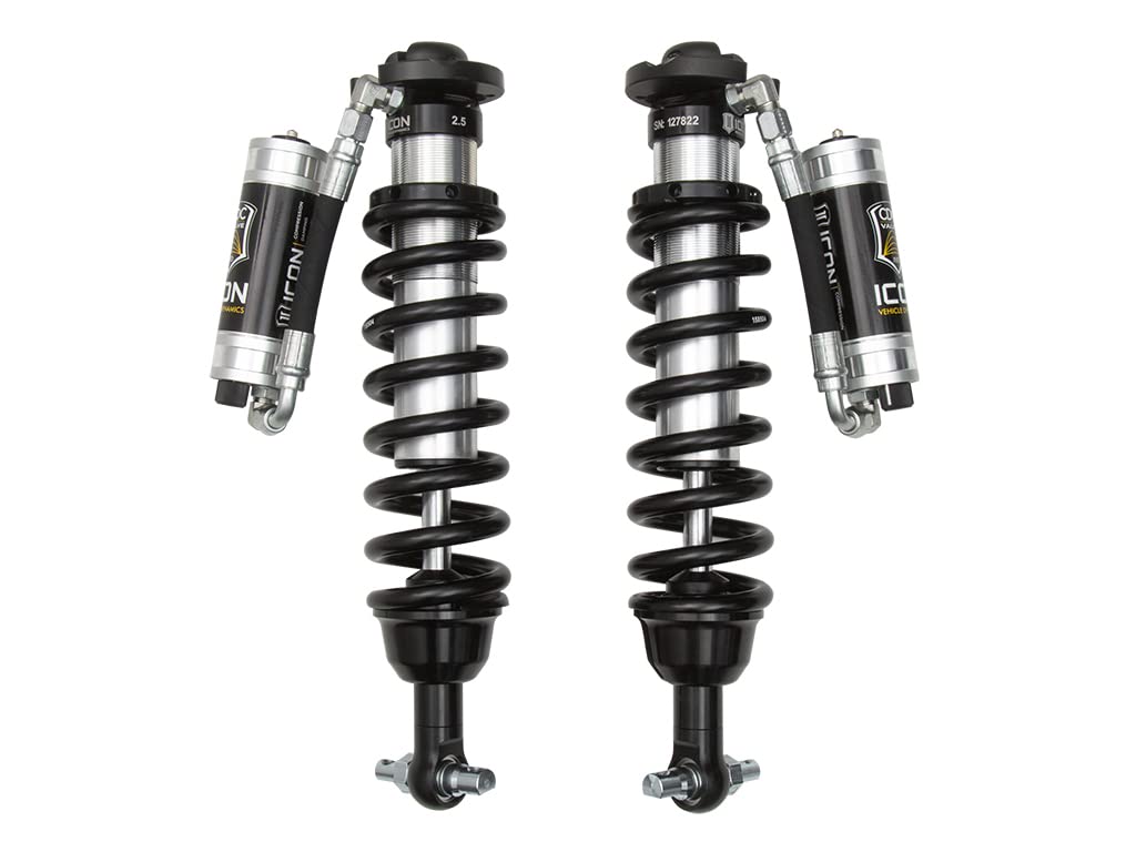 Extended Travel ICON 2.5 VS Remote Reservoir/CDCV Coilover Kit, Compatible with 19-21 Ford Ranger, 91355C