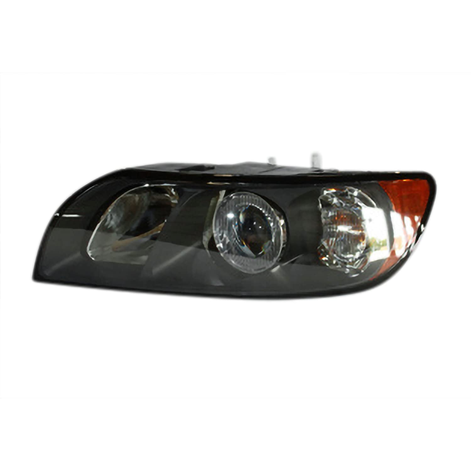 Left TYC Headlight Assembly Compatible with 2004-2007 Volvo S40