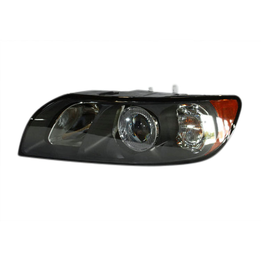Left TYC Headlight Assembly Compatible with 2004-2007 Volvo S40