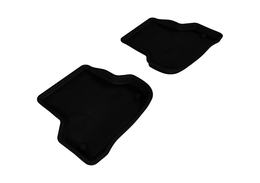 2006-2013 Audi A3 3D MAXpider Kagu 2nd Row Floormats - Black (L1AD00521509)