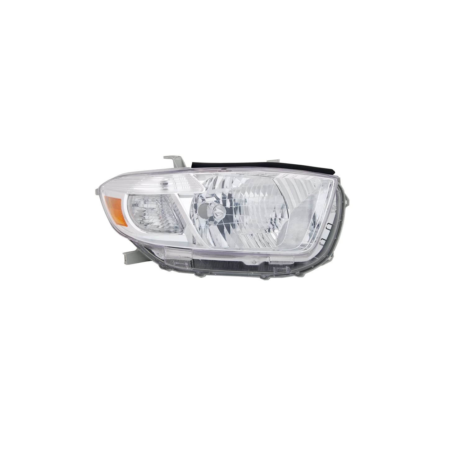 Right TYC Headlight Assembly Compatible with 2008-2010 Toyota Highlander