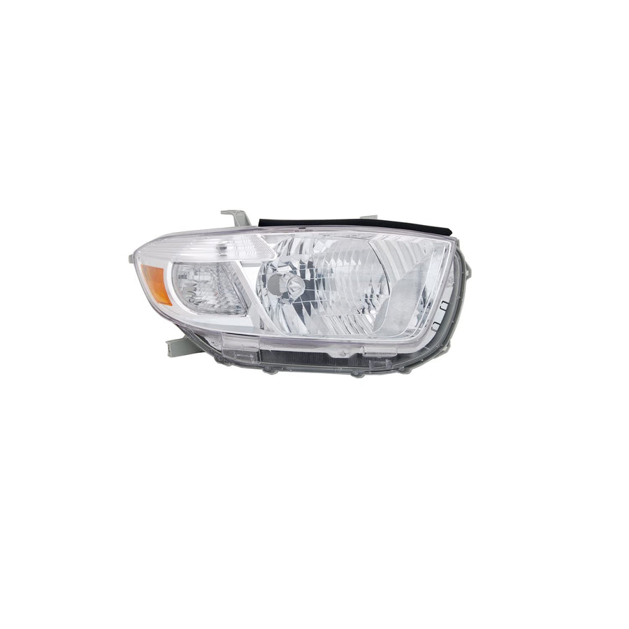 Right TYC Headlight Assembly Compatible with 2008-2010 Toyota Highlander