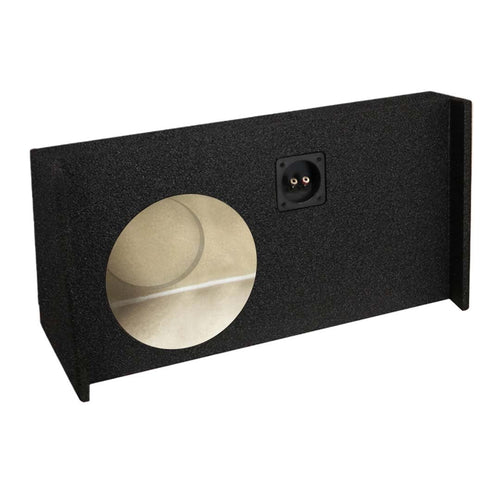 Bbox 10 Inch Single Sealed Spayliner Subwoofer Enclosure - Accu-Tuned Subwoofer Boxes & Sealed Enclosures - Subwoofer Box Audio Quality, Sound & Bass - Fits 2009-2018 Ford F150 Super Crew/Super Cab