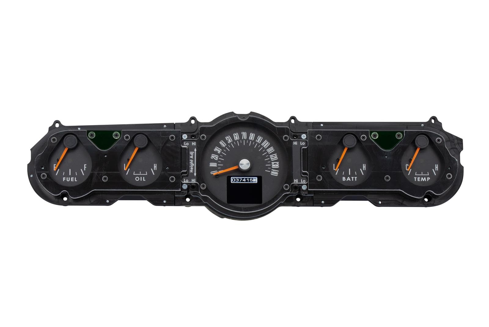 Dakota Digital Retrotech RTX-65F-MUS-X Gauge Instrument System Compatible with 1965-66 Ford Mustang