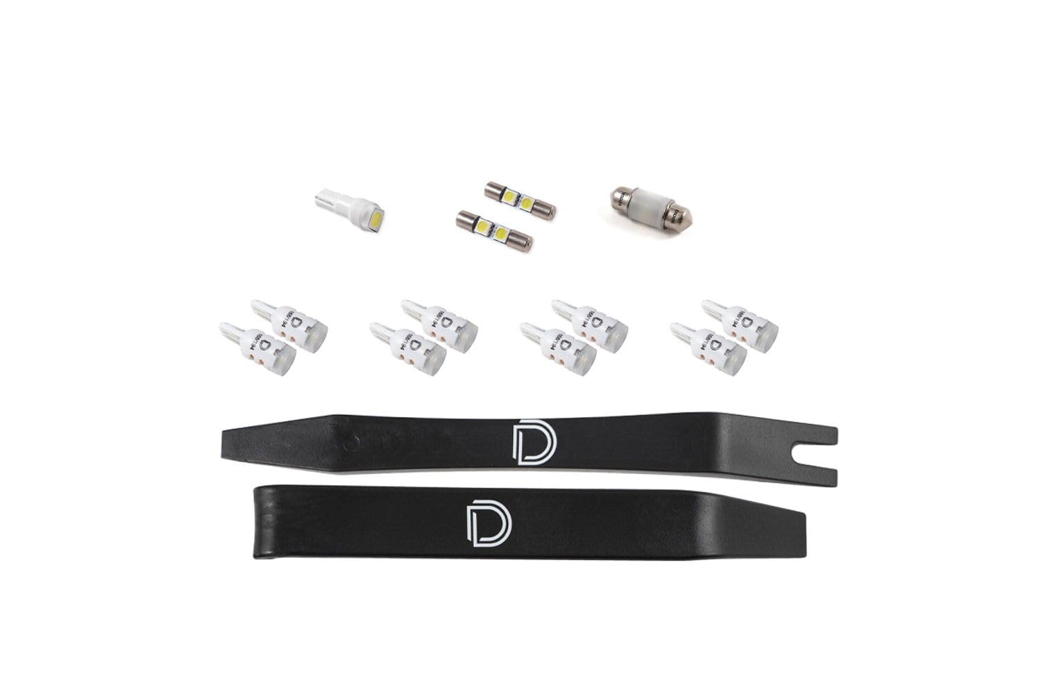 Interior LED Kit Diode Dynamics for 2007-2015 Infiniti G37 Sedan, Cool White Stage 2