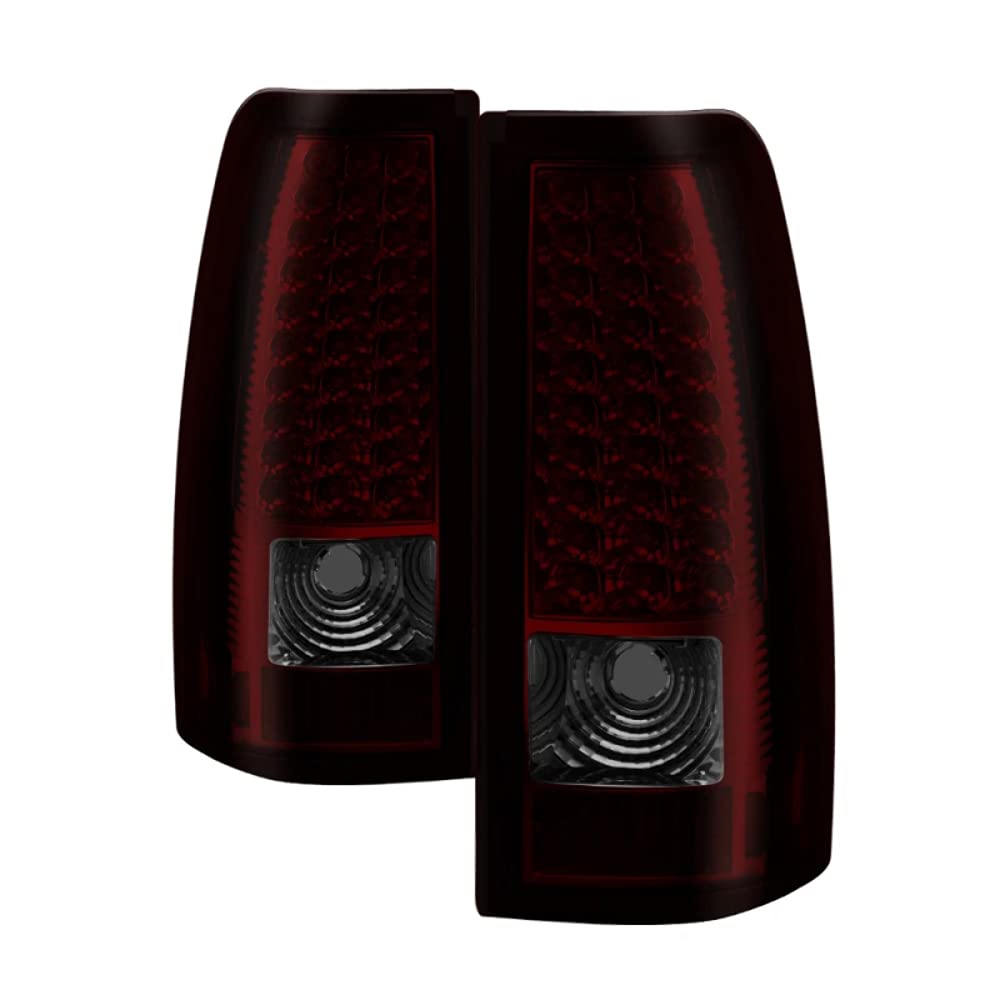 Chevy Silverado 1500/2500/3500 and GMC Sierra 1500/2500/3500 Spyder Auto ALT-ON-CS99-LED-RS Red/Smoke LED Tail Light