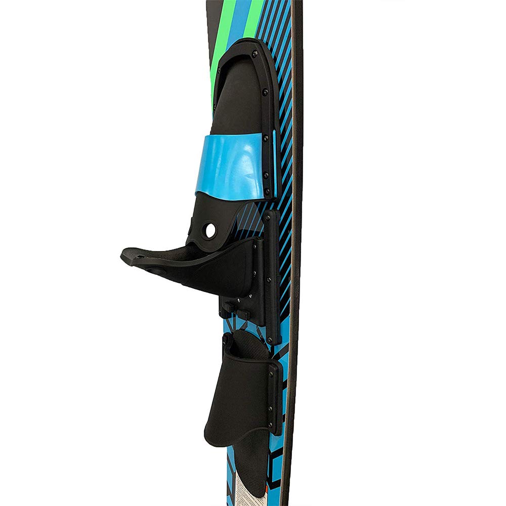 Pure Combo RAVE Sports Water Skis - Adult Black/Blue