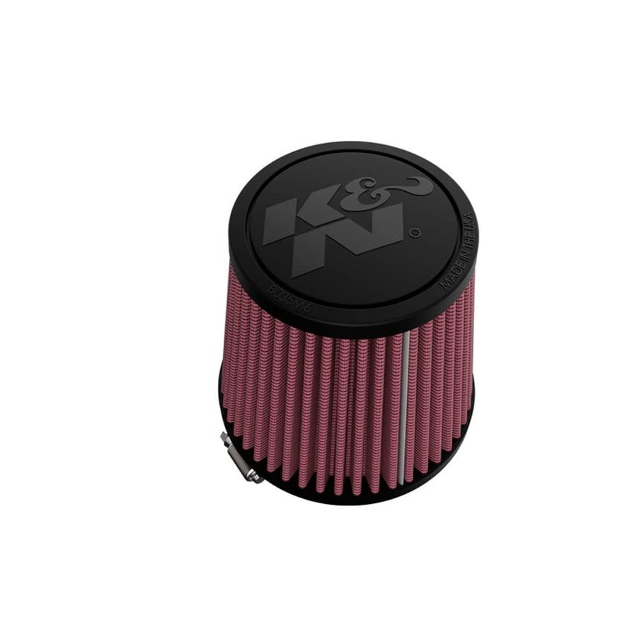 High-Flow K&N Original Lifetime Universal Clamp-On Air Filter: Performance, Premium, Washable: Flange Diameter: 3 In, Filter Height: 4.375 In, Flange Length: 0.75 In, Shape: Tapered Round, RU-9410