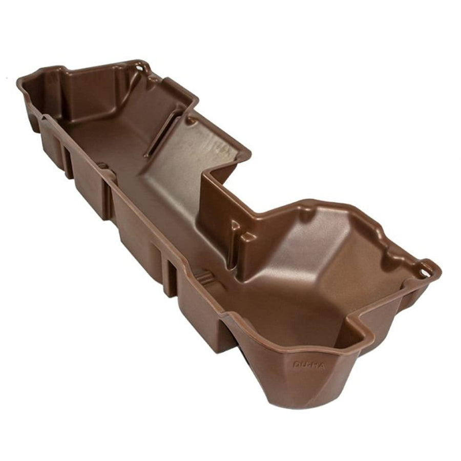 Under Seat Storage Du Ha fits 2019-2025 Ram 1500 Crew Cab New Body Style | Brown Heavy-Duty Back Seat Organizer, Includes 2-Piece Dividers | 30102