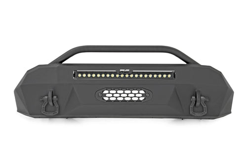 Rough Country LED Front Bumper DRL w/Black Series for 16-23 Tacoma - 10724