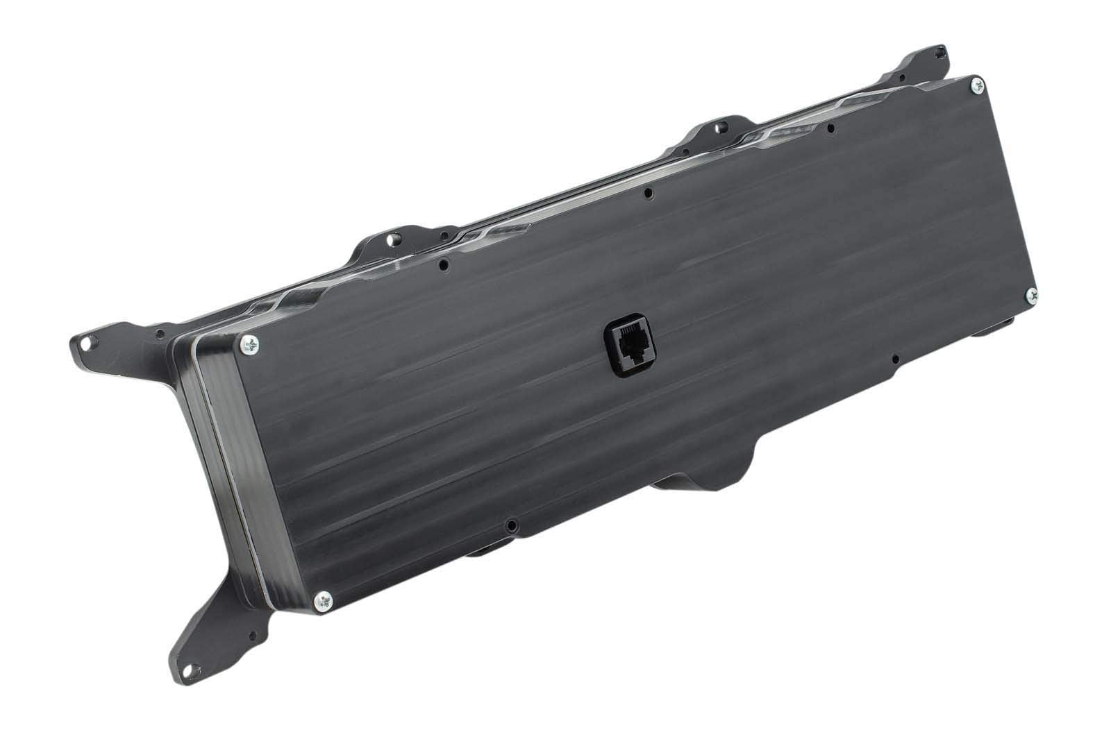 VHX-67F-PU-C-B Dakota Digital Compatible with 1967-72 Ford Pickup Truck VHX Analog Gauge System with Carbon Fiber Style and Blue Backlighting