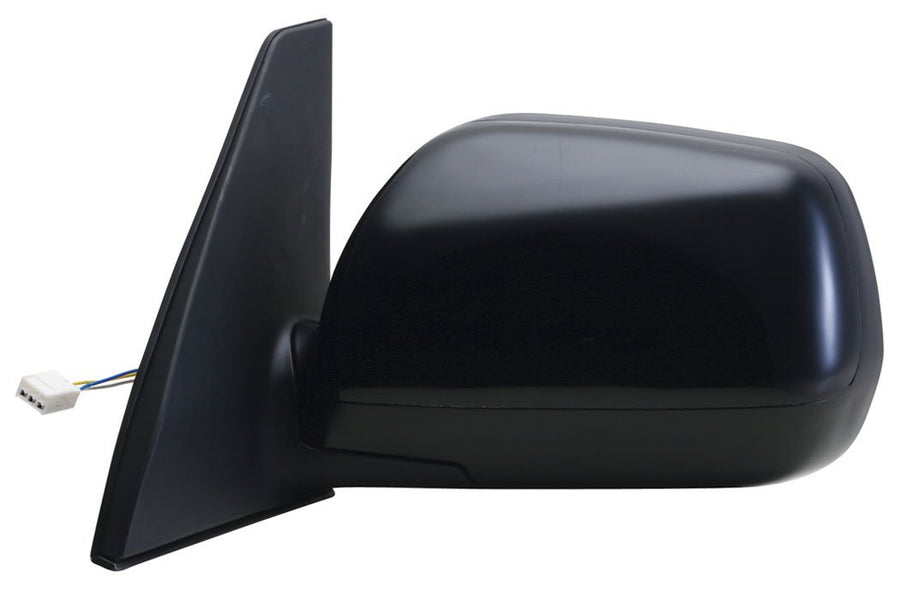 Black Driver Side Mirror for Toyota RAV4, Heated Power, Foldaway