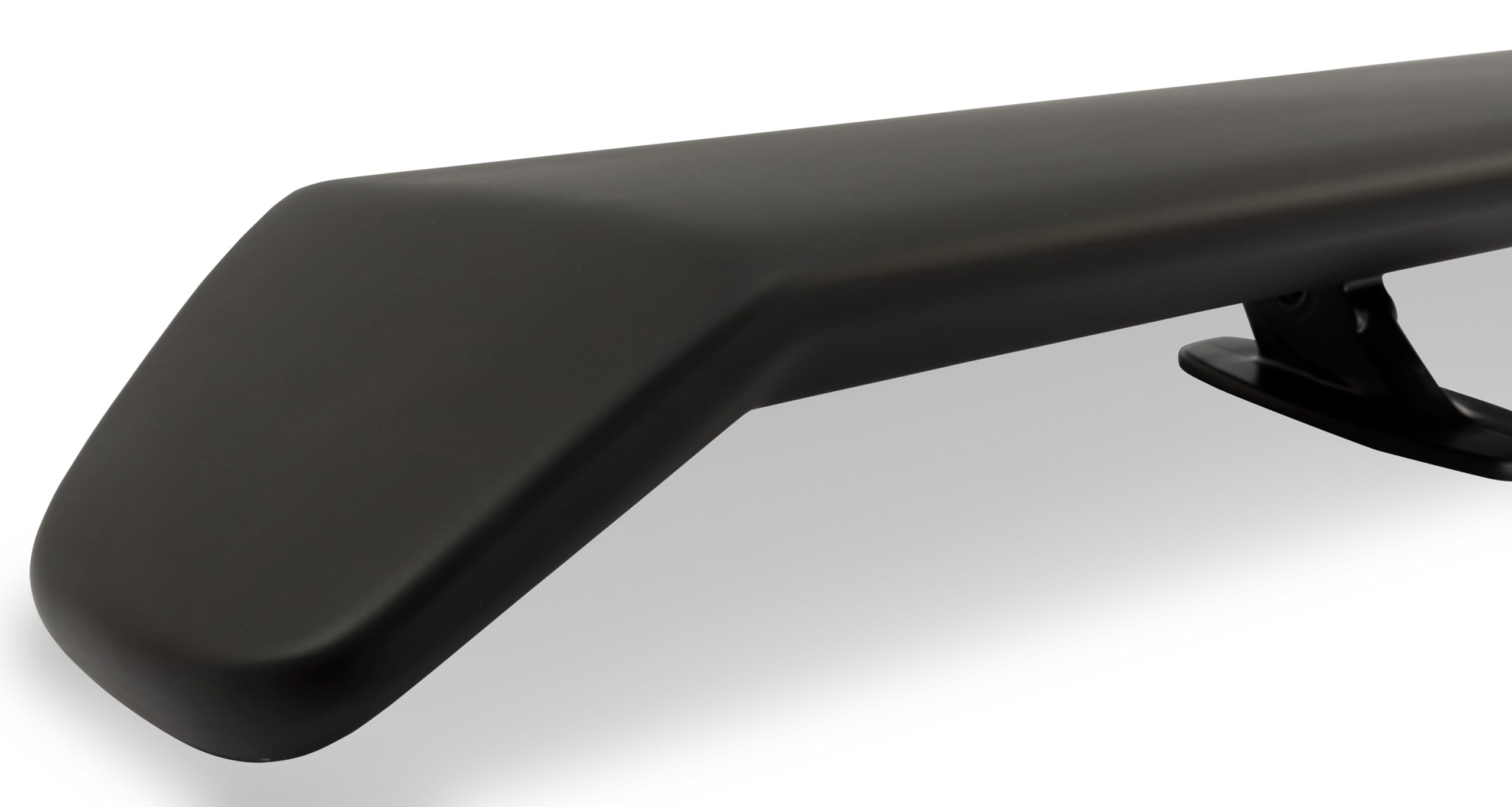 Concours Rear Spoiler Scott Drake in a Satin Black Finish, Compatible with 1971-1973 Ford Mustang, Model D1ZZ-6344210-KR