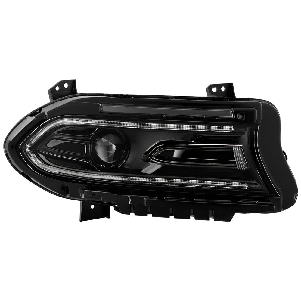 Dodge Charger Spyder (POE) 22-23 w/LED Signal DRL Switchback Halogen Headlight - OE Right (No Side Logo) (Also Fit on 2015-2021 but Need to Sell by Set)