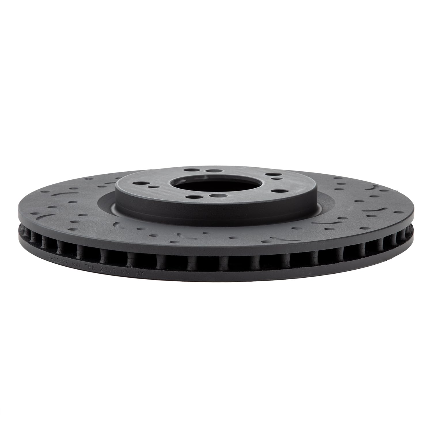 Hawk Performance Cross-Drilled and Slotted HTC5312 Talon Rotors