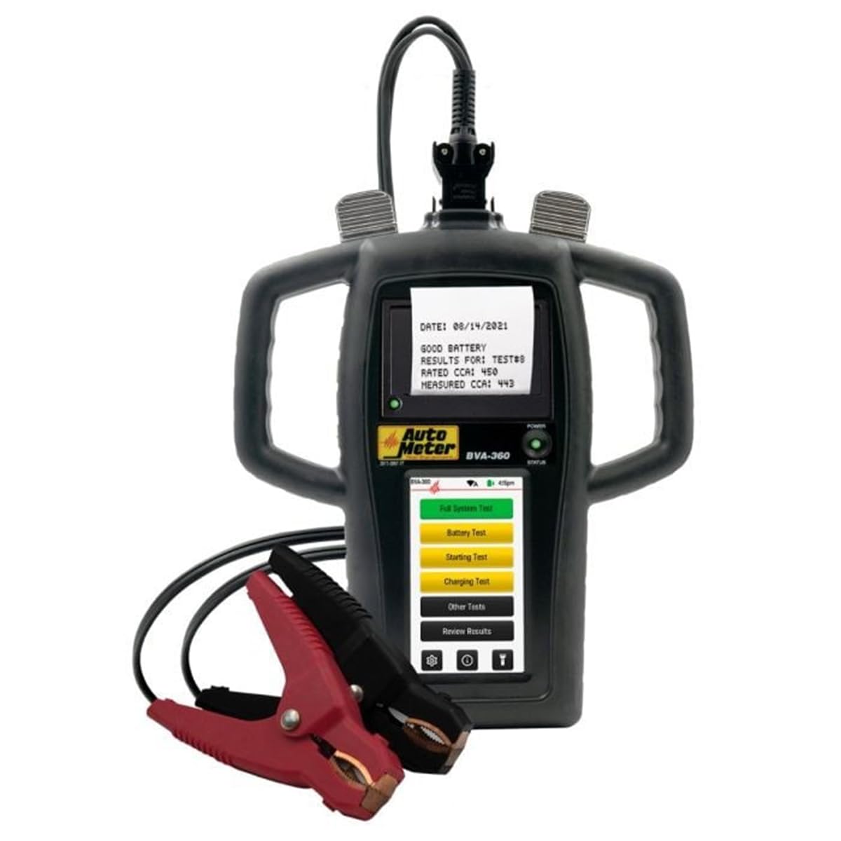 Auto Meter Handheld BVA-360P Electrical System Analyzer W/40 Amp Load & Printer