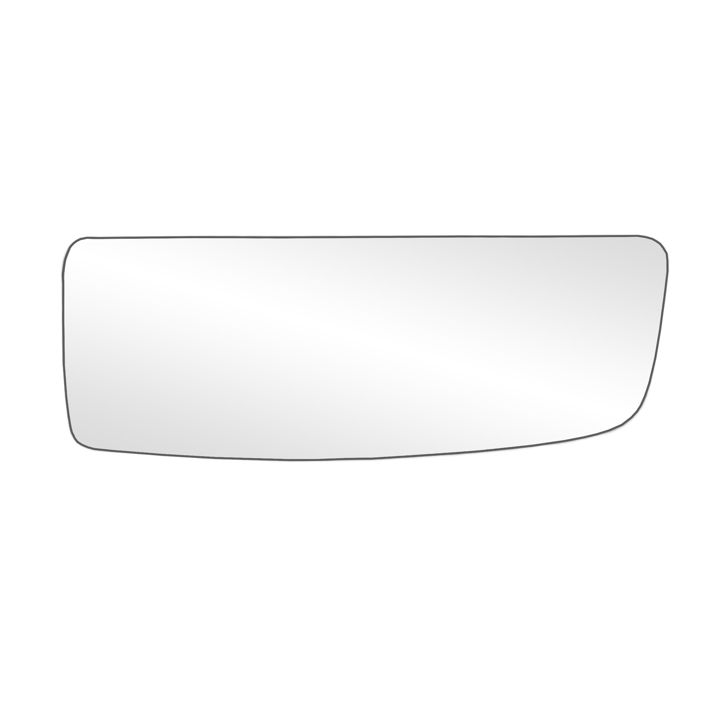 Replacement Mirror Glass for MERCEDES BENZ Sprinter 10-22 (10-18), Cargo Models only (19-22), Bottom Lens, Will not fit Passenger Models