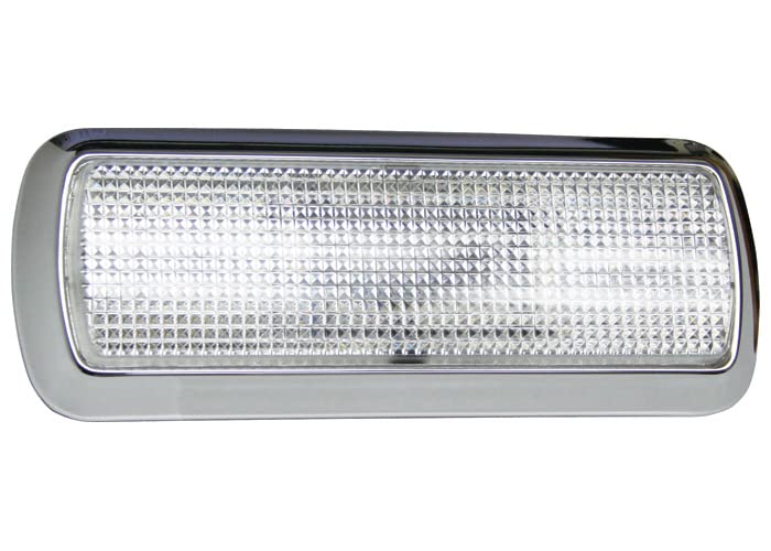 Dome Light Assembly Brothers Trucks DLH72EU - Clear Lens - Chrome - LED Bulb