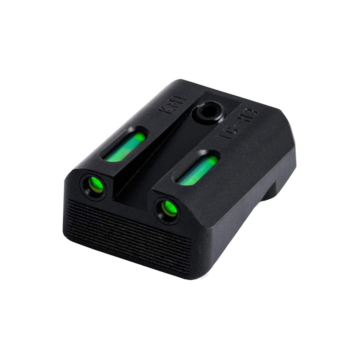 TFX Tritium and Fiber-Optic TRUGLO Xtreme Handgun Sights for Kimber 1911 Models with Fixed Rear Sight, Black, One Size (TFXKM)