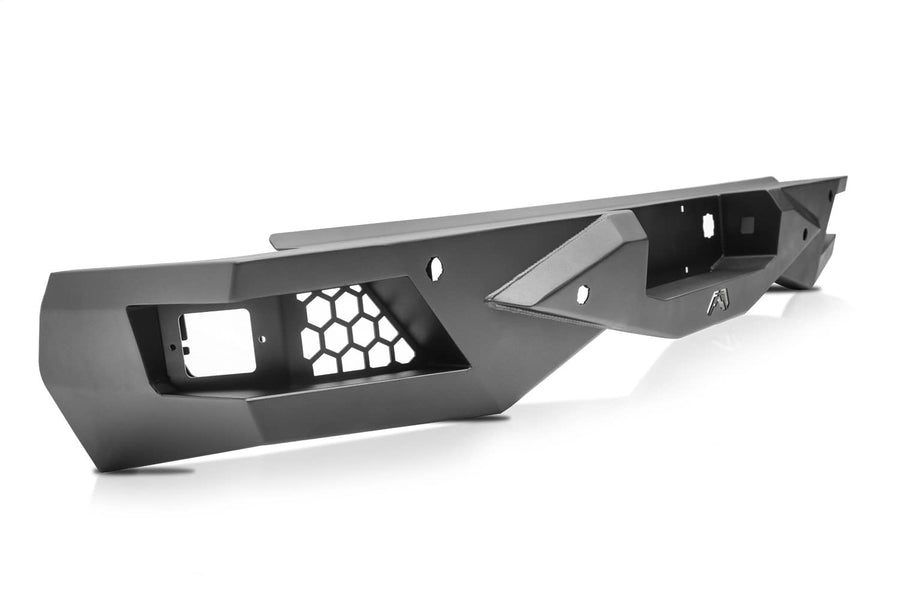 Fab Fours Vengeance CS19-E4052-B Full Width Raw Rear HD Bumper